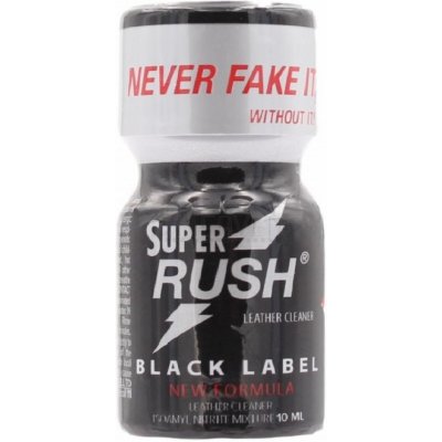 Poppers Super Rush Black Label 10 ml – Zboží Mobilmania