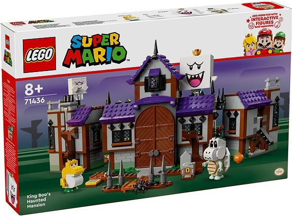 LEGO® Super Mario™ 71436 King Boo a strašidelné sídlo