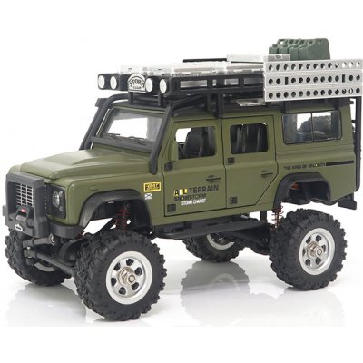 Amewi D90X28 METALL SCALE Crawler 4WD RTR zelený 1:28