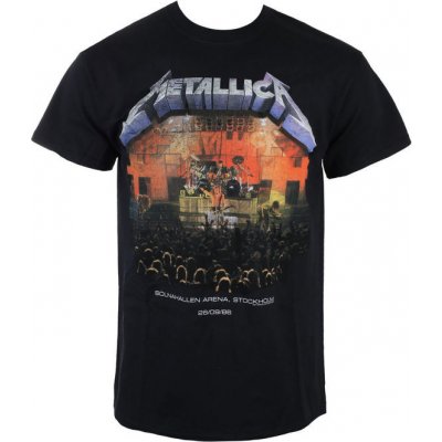 Tričko metal NNM Metallica Stockholm 86 černá – Zboží Dáma