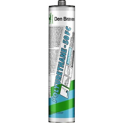 Den Braven PU 50 FC polyuretanový tmel 300ml antracit – Zboží Mobilmania