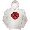 Pánská mikina s potiskem Foo Fighters Unisex Pullover Hoodie: Ff Logo