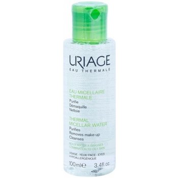 Uriage Eau Micellaire Thermale micelární čistící voda pro smíšenou a mastnou pleť (Purifies, Removes Make-up, Cleanses) 100 ml