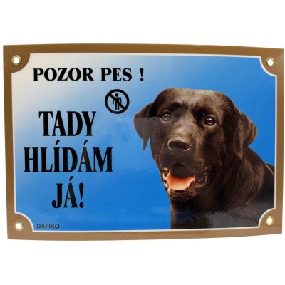 Dafiko Tabulka labradorský retriever černý – Zboží Mobilmania