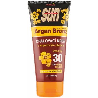 VIVACO Opalovací krém s BIO arganovým olejem SPF 30 SUN VITAL 200 ml – Hledejceny.cz