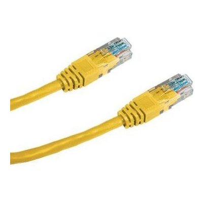 Datacom NPPDTC1006 Patch UTP CAT5E, 0,25m, žlutý