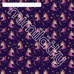 Potahová látka jednorožci s korunkou by MIMI – Zboží Dáma