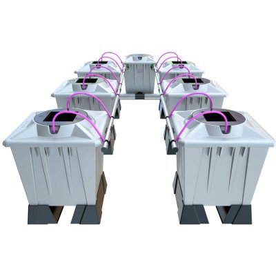 Alien Hydroponics Aero 6Pot Silver 15 l – Hledejceny.cz