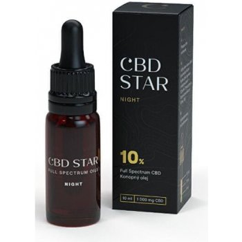 CBD Star “NIGHT” OLEJ 10% CBD 10 ml