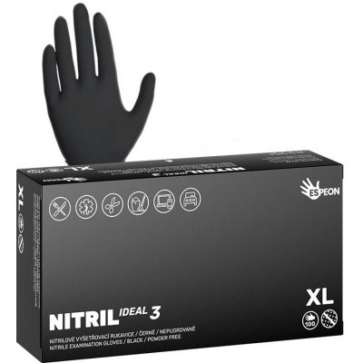 Espeon NITRIL STRONG3 černé 100 ks – Zboží Mobilmania