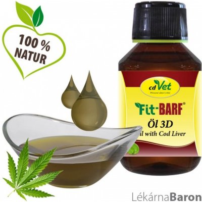 cdVet Rybí olej pro psy a kočky 100 ml – Hledejceny.cz