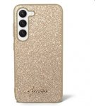 Pouzdro Guess PC/TPU Glitter Flakes Metal Logo Samsung Galaxy S23 zlaté – Hledejceny.cz