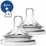 Philips Avent dudlík Natural kaše Transparentní 2 ks – Zboží Dáma
