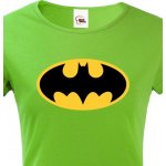 Dámské tričko Batman zelená – Zboží Mobilmania