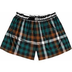 Horsefeather clay boxer shorts teal green