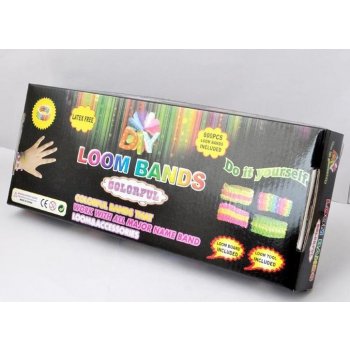 Loom Bands sada 600 gumiček