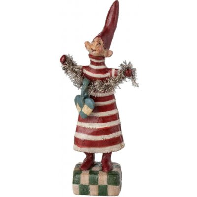 Maileg Vánoční skřítek Petit Noël No. 25, červená barva, pryskyřice – Hledejceny.cz