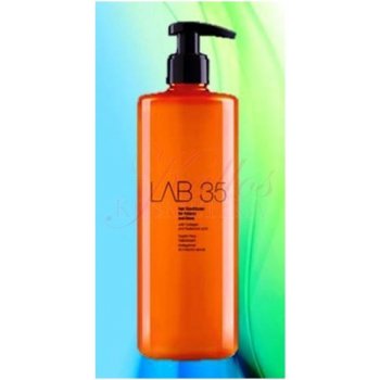 Kallos Lab 35 Conditioner For Volume And Gloss kondicionér na barvené poškozené vlasy W kondicionér pro suché a poškozené vlasy 500 ml