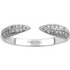 Prsteny SILVEGO Stříbrný prsten Grappy s Brilliance Zirconia MSS325RW
