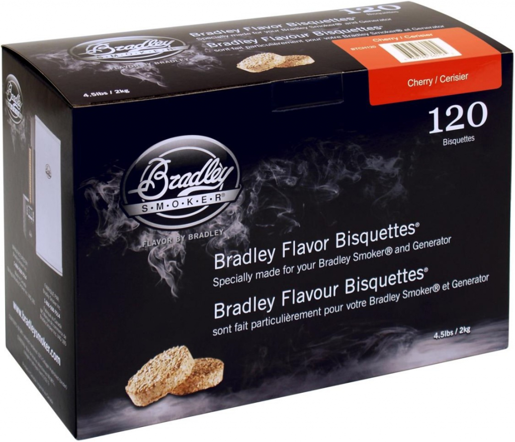 BRADLEY SMOKER Třešeň udící brikety 120 ks