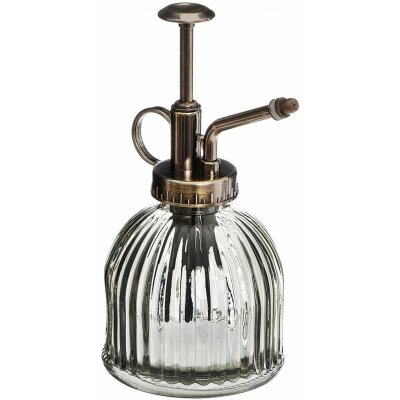 Atmosphera Skleněný Teri 7,5 x 16 cm oranžová – Zboží Dáma