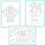 RvP Kreativní sada malování pískem základní sada PRO KLUKY 3 – Zboží Dáma