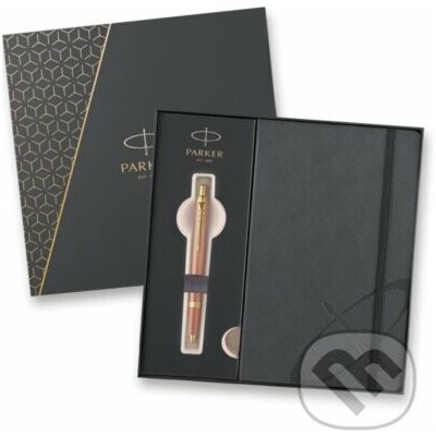 Parker 1502/3293902 IM Writing Rituals Orange GT sada dárková sada kuličkové tužky / propisky v kazetě se zápisníkem – Zboží Živě
