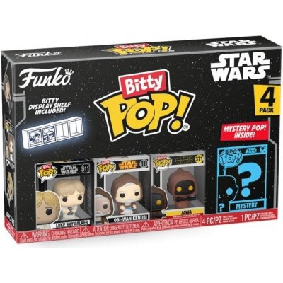 Funko Bitty POP! Star Wars Luke 4-pack 0889698715119 – Zboží Mobilmania