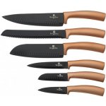 Berlingerhaus Sada nožů s mramorovým povrchem Granit Diamond Line 6 ks – Zboží Dáma