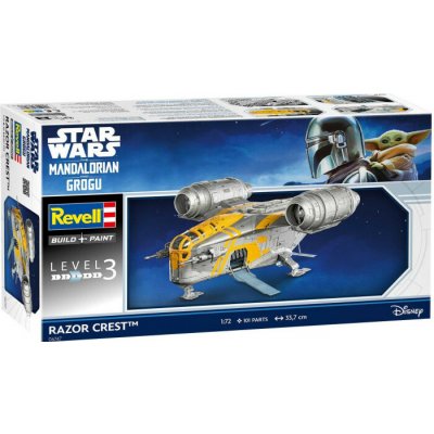 Revell Plastic ModelKit SW 06747 The Mandalorian: Razor Crest 1:72 – Zboží Dáma