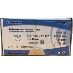 Chiralen monofil modrý 6/0 (0,7) 45cm DSM12, 24 ks v balení – Zboží Mobilmania