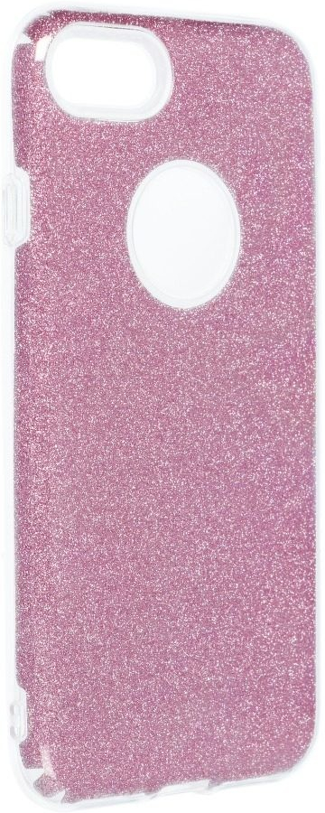 Pouzdro Forcell Shining, iPhone 7 / 8 / SE 2020, růžové
