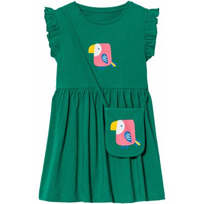Lupilu dívčí šaty zelená – Zboží Mobilmania
