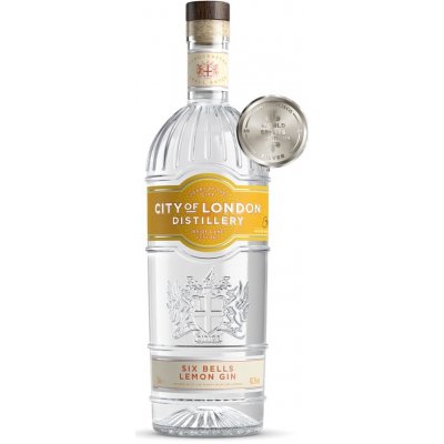 City of London Six Bells Lemon 40,3% 0,7 l (holá láhev) – Hledejceny.cz