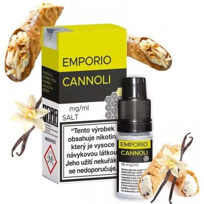 Imperia Emporio Salt Cannoli 10 ml 12 mg – Hledejceny.cz