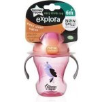 Tommee Tippee Netekoucí hrnek Explora Easy Drink růžový 230 ml – Zboží Mobilmania