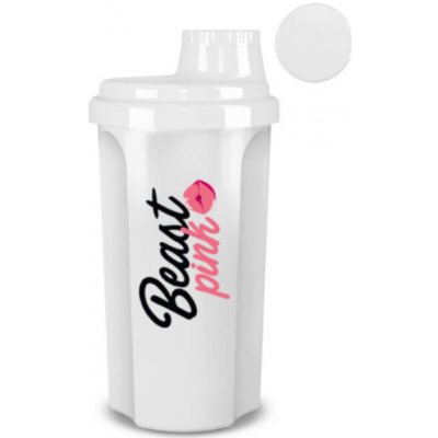 BeastPink Šejkr BeastPink bílý 700 ml – Zboží Mobilmania