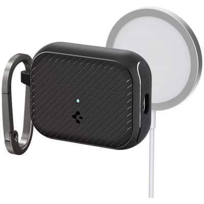 Spigen Mag Armor MagSafe Black Apple AirPods Pro 2 ACS05484 – Zboží Živě