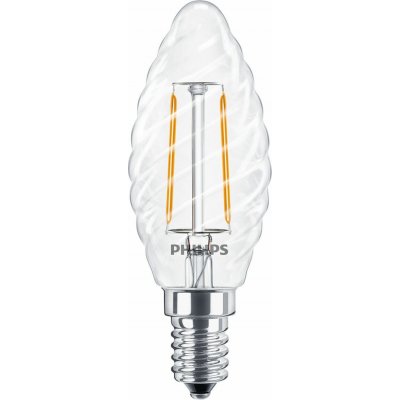 Philips CorePro Svíčková LED žárovka LEDCandle ND 2-25W ST35 E14 827 CL G – Hledejceny.cz