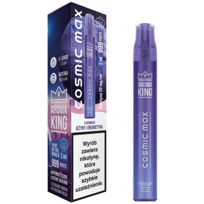 Aroma King Cosmic Max Blackberry Bull 20 mg 999 potáhnutí – Hledejceny.cz