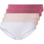 esmara Dámské kalhotky 5 kusů červená růžová bílá – Hledejceny.cz