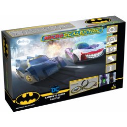 SCALEXTRIC MICRO G1155M Batman vs Joker Battery Powered 1:64