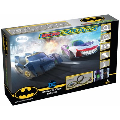 SCALEXTRIC MICRO G1155M Batman vs Joker Battery Powered 1:64 – Sleviste.cz