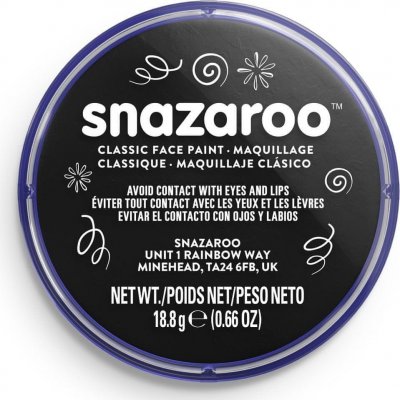 Snazaroo Barva na obličej černá 18 ml 111 – Zboží Dáma
