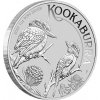 Perth Mint Stříbrná mince Australian Kookaburra Ledňáček 1 Oz