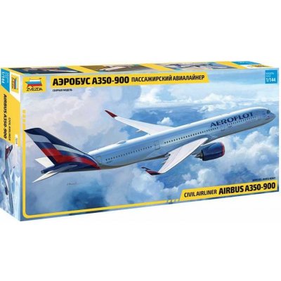 Zvezda Airbus A350-900 Model Kit letadlo 7039 1:144