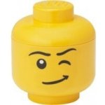 LEGO® Úložný box Hlava mrkající chlapec mini 40330800 – Zboží Dáma