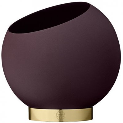 Květináč Globe Bordeaux 17 cm AYTM – Hledejceny.cz