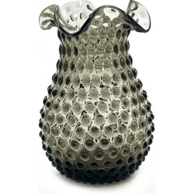 Váza 21cm - Hobnail - Ananas - hnědý kouř – Hledejceny.cz