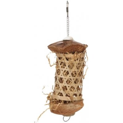 Flamingo Oca závěsná hnědá 7 x 7 x 29 cm – Zboží Dáma